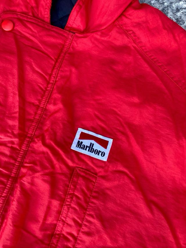 Rare vintage Marlboro jacket 90s red black