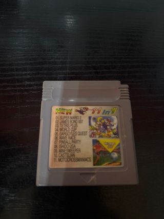 Cartucho 11 en 1 Game Boy