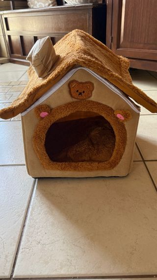 Casa per gatti e cani taglia S cuccia morbida