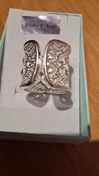Inpresionante Anillo Plata Ley Sello 925
