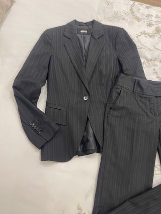 Traje Zara Raya Diplomática Negro