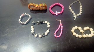 Lote de 10 pulseras variadas
