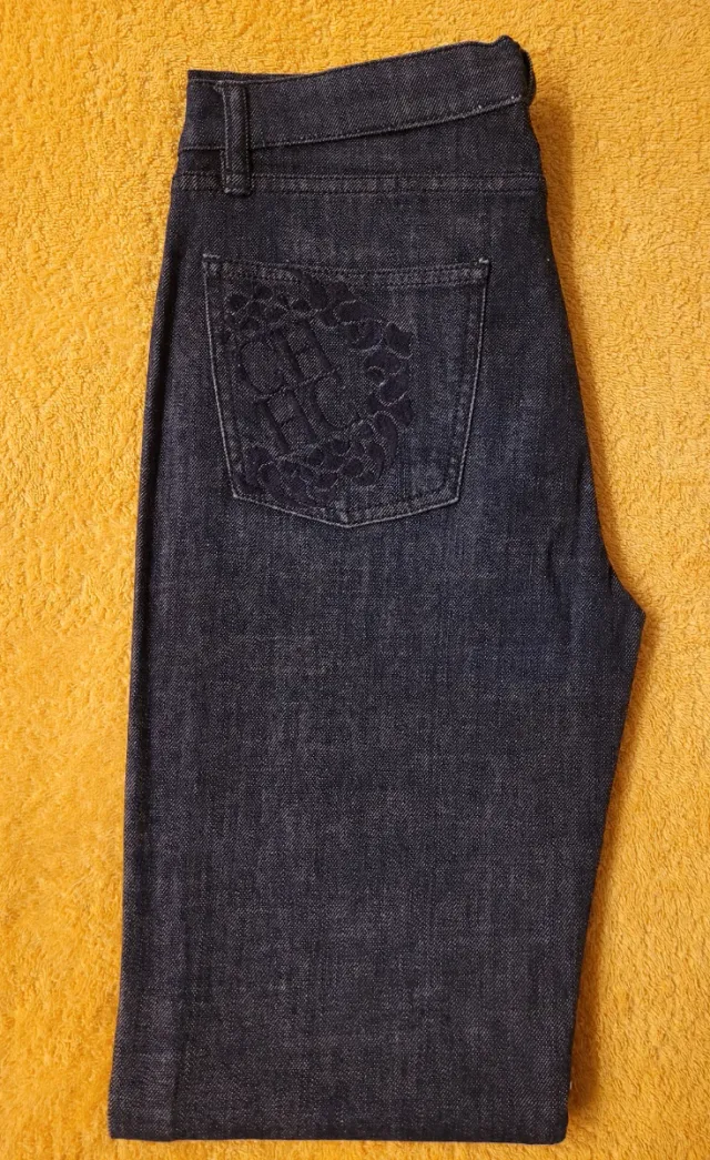 Pantalón Vaquero Carolina Herrera Azul