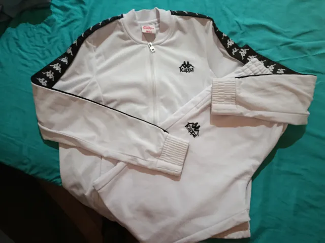 Chándal Kappa Unisex Blanco