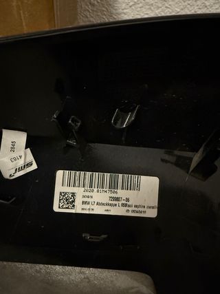 Carcasas Espejos BMW F30 Negro