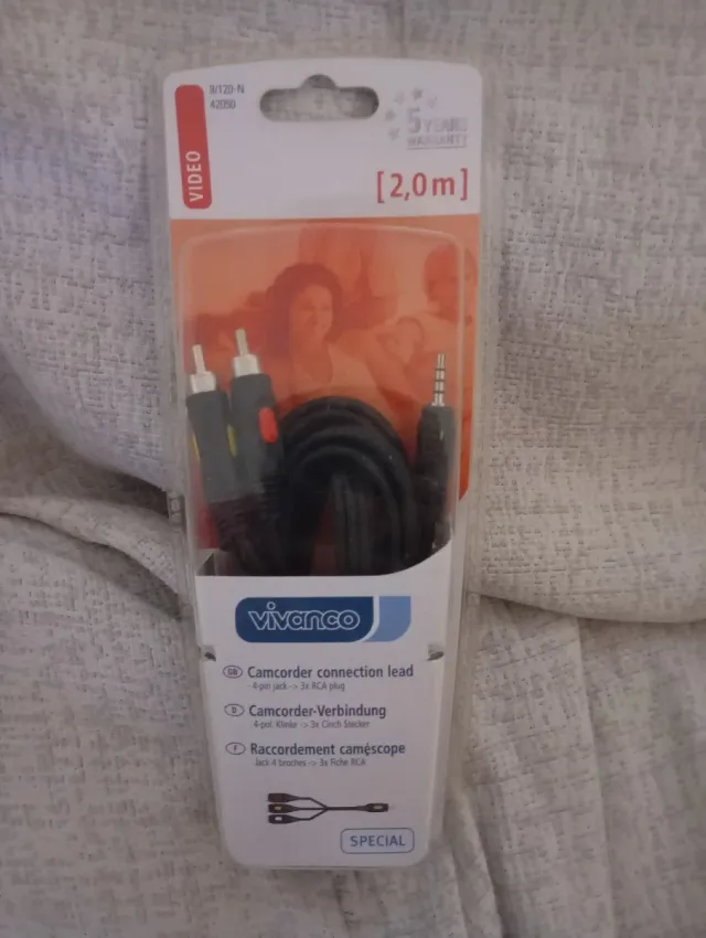 Cable conexión Vivanco 2m