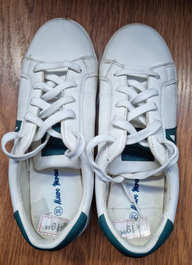 Zapatillas Alvaro Moreno Talla 38 Blancas