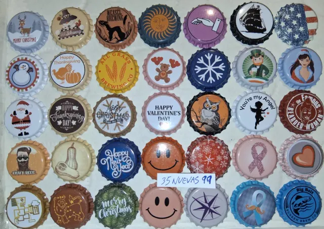 35 chapas 99 Nuevas