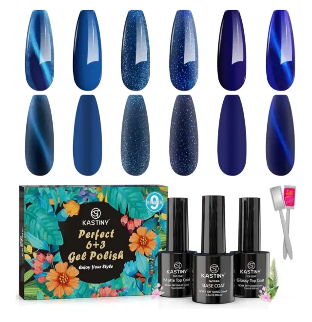 Pintauñas KASTINY Semi-permanente Ojo de Gato