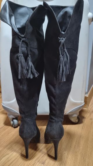 Botas altas Marypaz ante negro