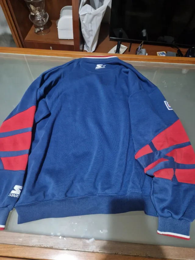 Felpa Pro Line Patriots Blu/Rosso