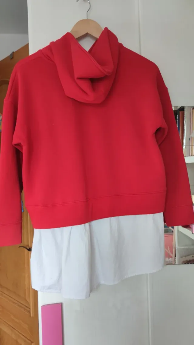 Sudadera Zara combinada niña 11-12 años