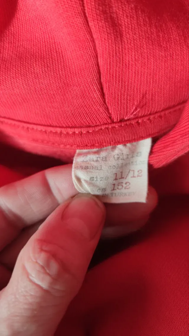 Sudadera Zara combinada niña 11-12 años