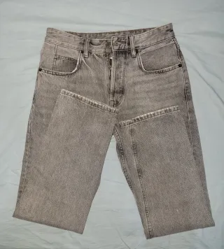 Zara Jeans Hombre Grises