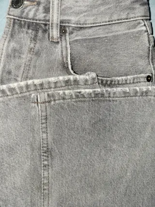 Zara Jeans Hombre Grises