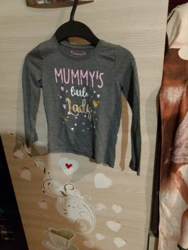 Maglietta bimba Mummy's little Lady