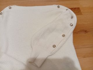 Jersey Guess Blanco Mujer