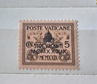 Serie  francobolli Vaticano Sede Vacante 1939