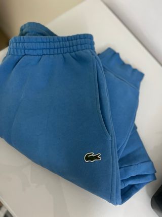 Pantalones deportivos Lacoste azul