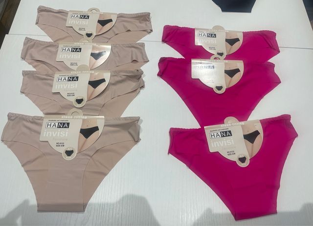 Bragas HANA Invisi Beige y Rosa Talla S/M