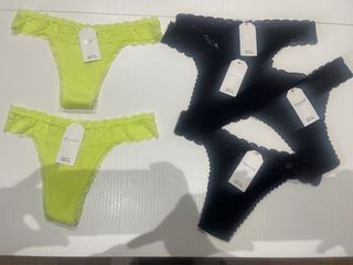 Tangas DYANA Negro y Amarillo