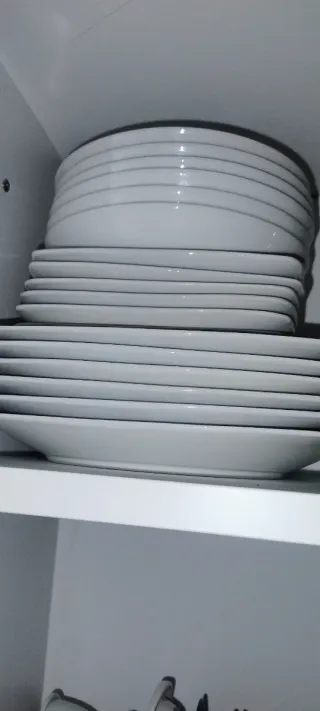 Set 18 piatti cucina ceramica decorati