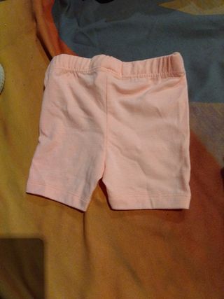 Pantaloncini bimba rosa