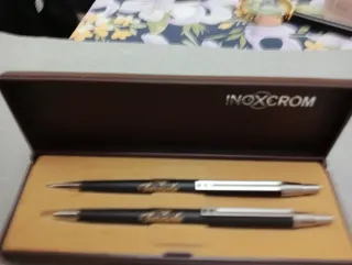 Conjunto Inoxcrom Bolígrafo y Portaminas