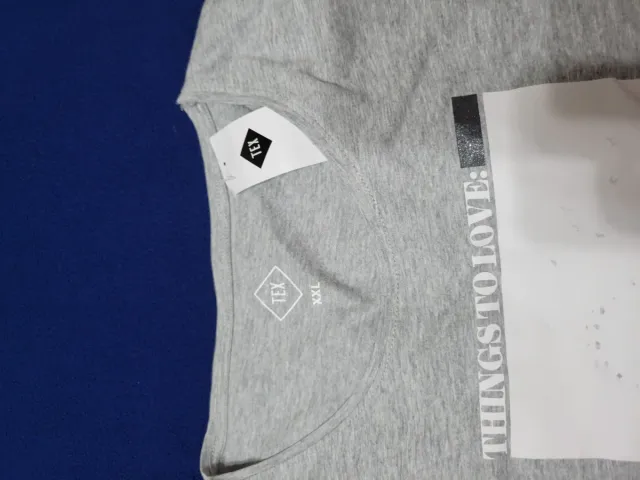 Camiseta gris mujer Tex