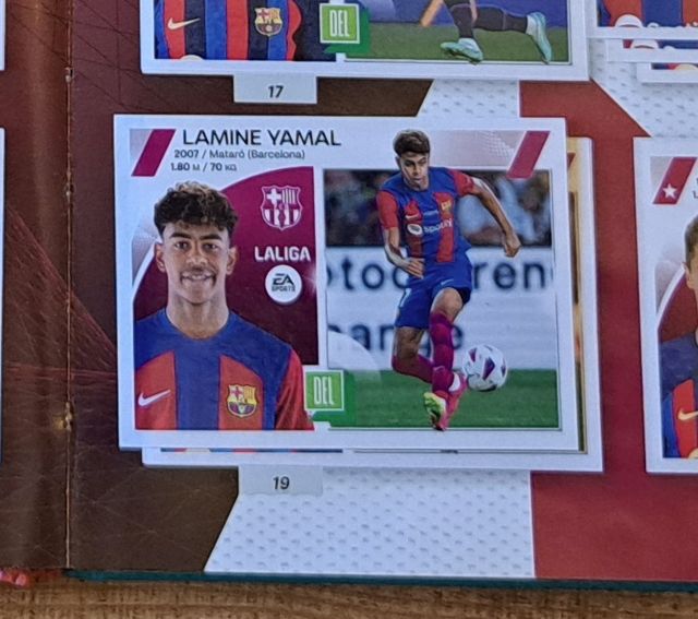 2023-24 ALBUM TAPA DURA (3 LAMINE YAMAL ROOKIE)