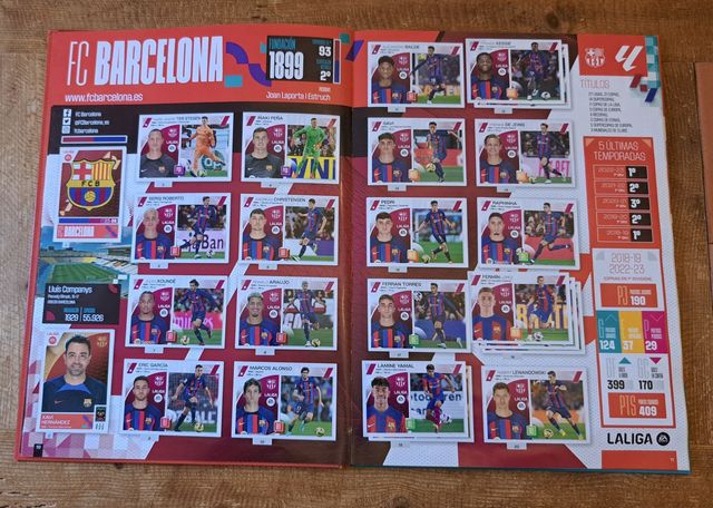 2023-24 ALBUM TAPA DURA (3 LAMINE YAMAL ROOKIE)