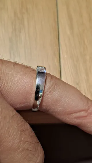 Precioso,Anillo Plata Ley 925 Pedida Alianza