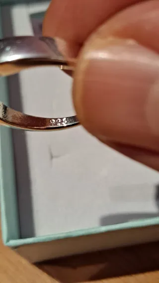 Precioso,Anillo Plata Ley 925 Pedida Alianza