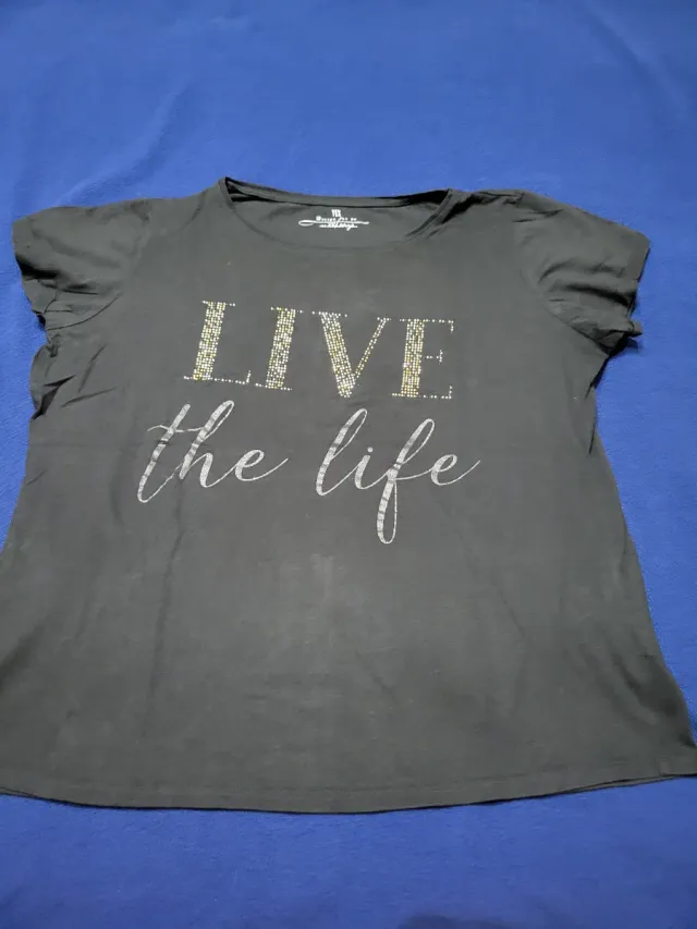 Camiseta mujer Tex gris talla M