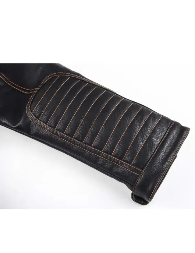 Chaqueta Biker Negra