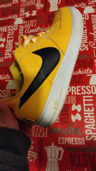 Zapatillas Nike Air Force 1 AF-1 Amarillas NBA