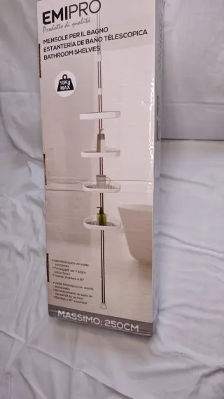 Mensola telescopica da bagno EMIPRO