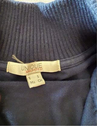 Chaleco Dandara azul talla S