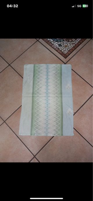 Lenzuolo sopra e federa culla cotone