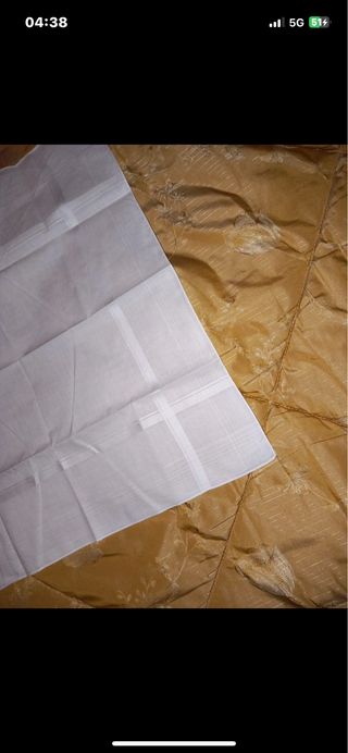 3 Fazzoletti Cotone Grandi 40x40 cm