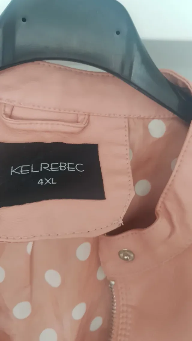 Cazadora Polipiel Rosa 