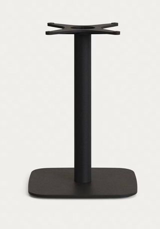 TAVOLO DA BAR SAURA CON TERRAZZA BIANCA E PIEDE NERO