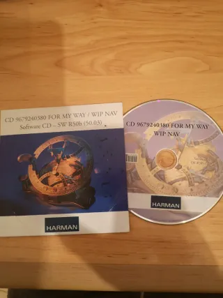 CD Software Navegador Myway WIP NAV Peugeot Citroe