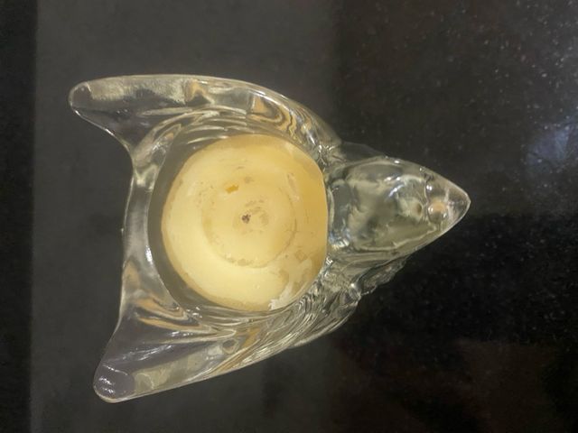 Portavelas de cristal AVON