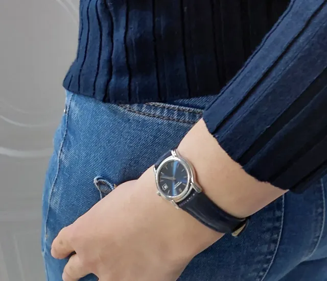 Reloj Raymond Weil Geneve Azul Quartz.