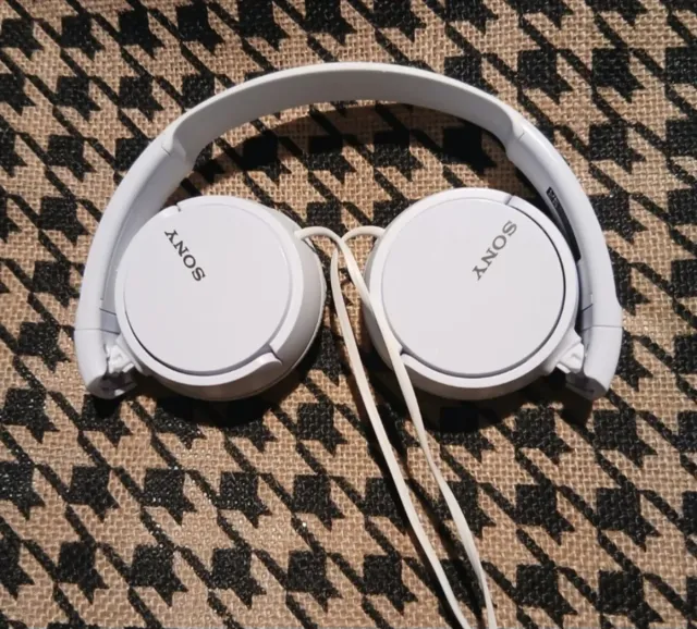 Cuffie Sony Bianche con cavo