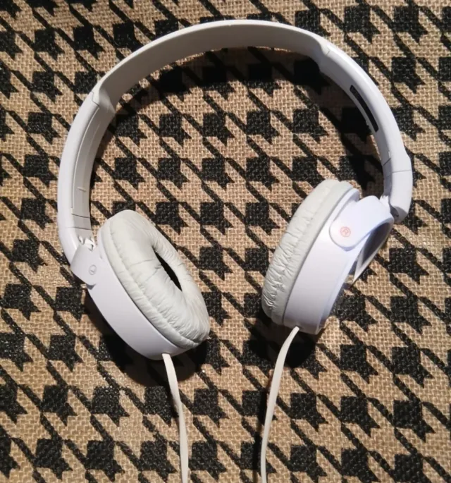 Cuffie Sony Bianche con cavo