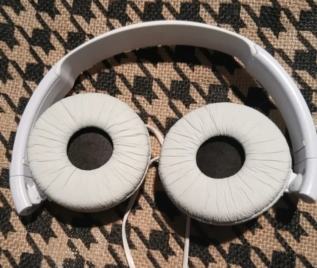 Cuffie Sony Bianche con cavo