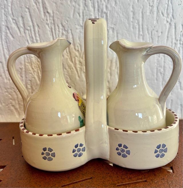 Set Oliera Ceramica pugliese 