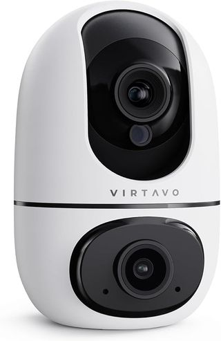 VIRTAVO Cámara WiFi 2.4GHz 1080P Doble Lente
